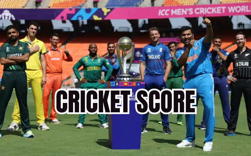 cricket score featured